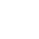Weißes Icon zweier applaudierender Hände mit Bewegungslinien auf transparentem Hintergrund