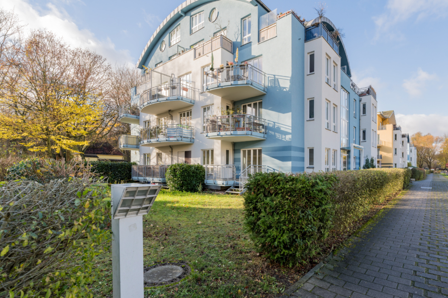 Friedhofstraße 6-32 - Charmante Erdgeschosswohnung mit Gartenanschluss und Wohlfühlatmosphäre am Orankesee